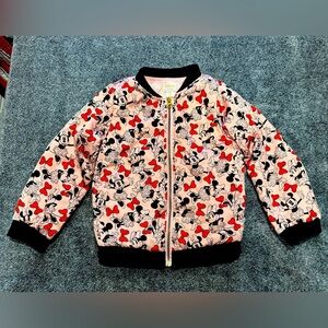 Disney Tutu Couture Pink Label Minni Mouse Bomber Jacket